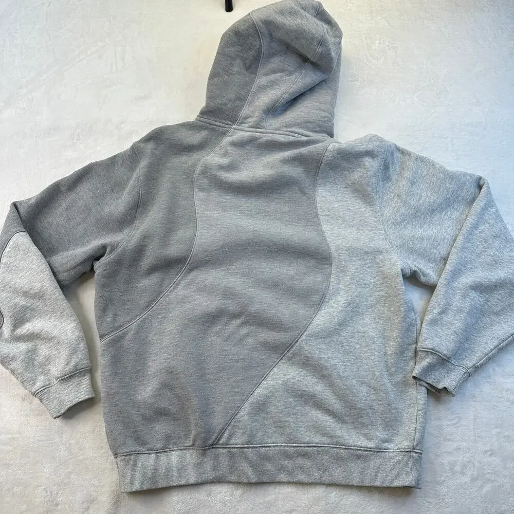 Alo Yoga Make Waves Hoodie Small Womens / XS Mens Athletic Heather Grey Tonal - Picture 9 of 16